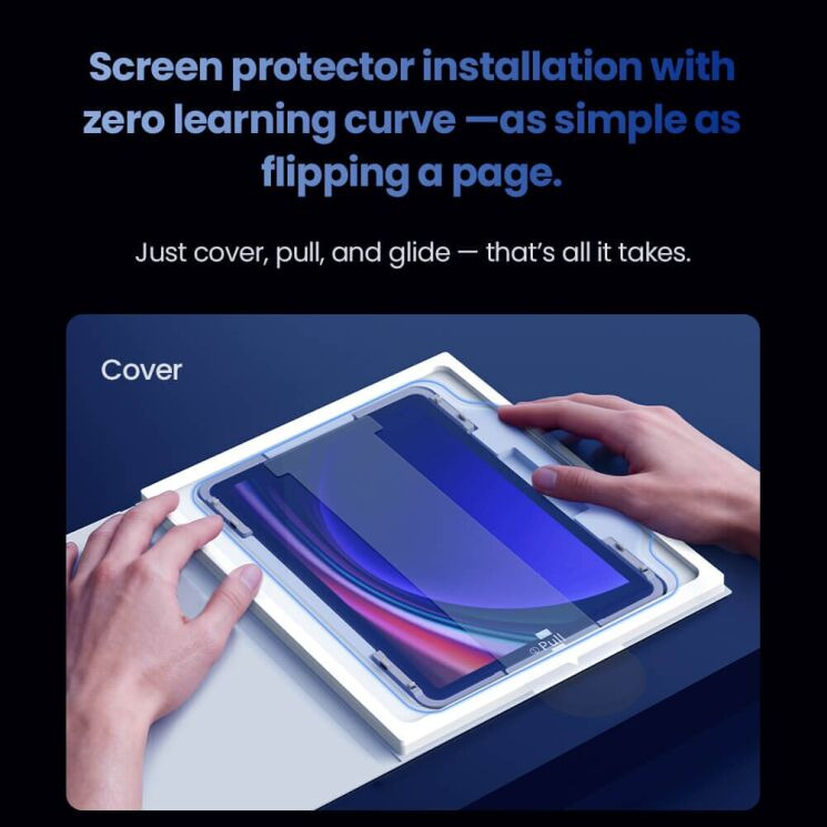 Захисне скло NILLKIN Amazing H+ Pro (FT) для Samsung Galaxy Tab S9 / Tab S9 FE / Tab S10 FE / S10 Lite: фото 9 з 22
