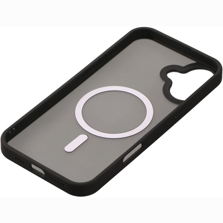 Захисний чохол 2Е Soft Touch MagSafe для iPhone 16 Plus - Black: фото 2 з 4
