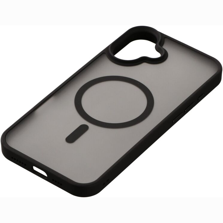 Захисний чохол 2Е Soft Touch MagSafe для iPhone 16 Plus - Black: фото 4 з 4