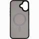 Захисний чохол 2Е Soft Touch MagSafe для iPhone 16 Plus - Black (420103B). Фото 3 з 4
