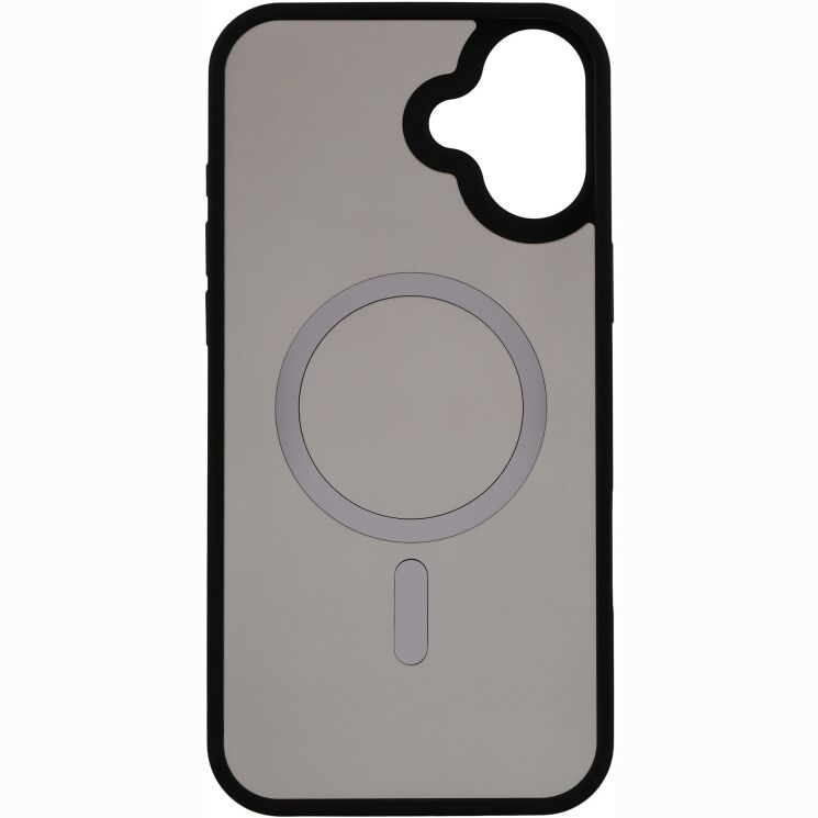 Захисний чохол 2Е Soft Touch MagSafe для iPhone 16 Plus - Black: фото 3 з 4