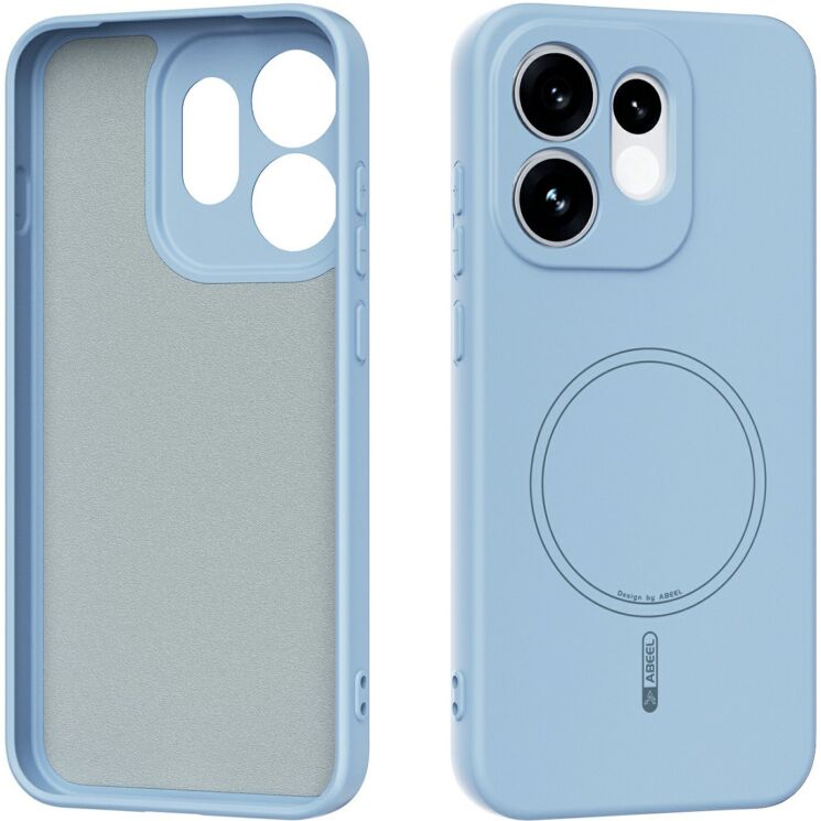 Защитный чехол ABEEL Lyra Skin with MagSafe для OPPO Reno 16 - Sky Blue: фото 1 из 6