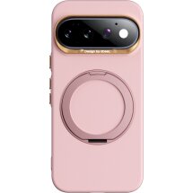 Защитный чехол ABEEL Silk Ring Magnetic для Google Pixel 11 Pro - Light Pink: фото 1 из 7