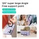 Защитный чехол ABEEL Silk Stand Magnetic для Samsung Galaxy S26 Ultra (S948) - Pink (408534P). Фото 6 из 7