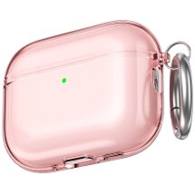 Защитный чехол AHASTYLE Crystal Case для AirPods Pro 3 - Transparent Pink: фото 1 из 6