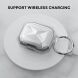Защитный чехол AHASTYLE Dual Color для Apple AirPods 4 - White (364448W). Фото 2 из 8