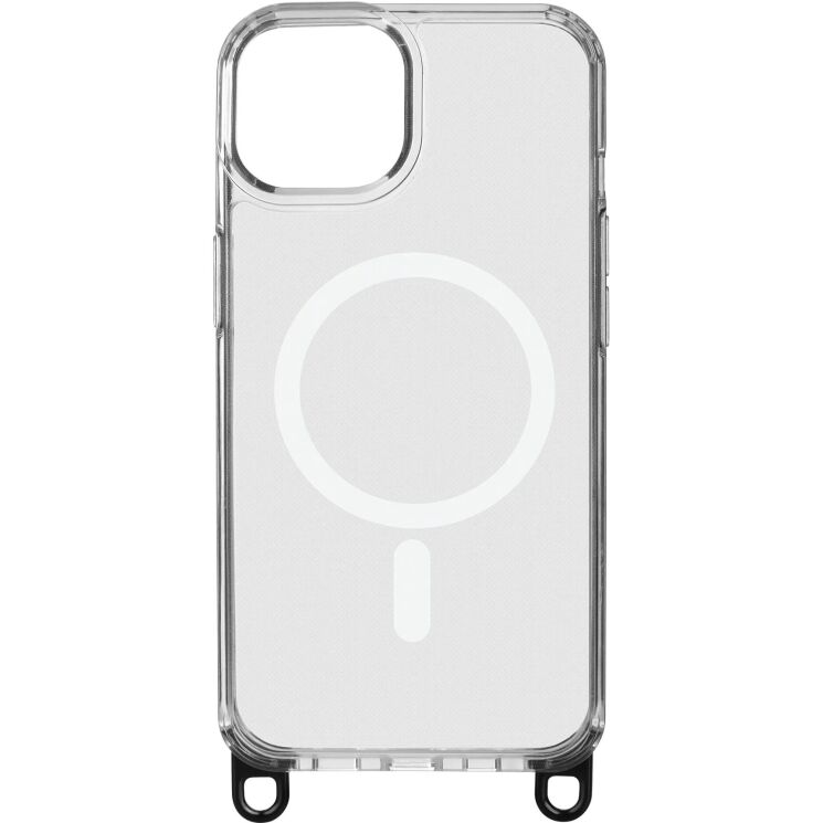 Захисний чохол ArmorStandart Crossbody Air MagSafe Rope для Apple iPhone 15 - Transparent: фото 1 з 2