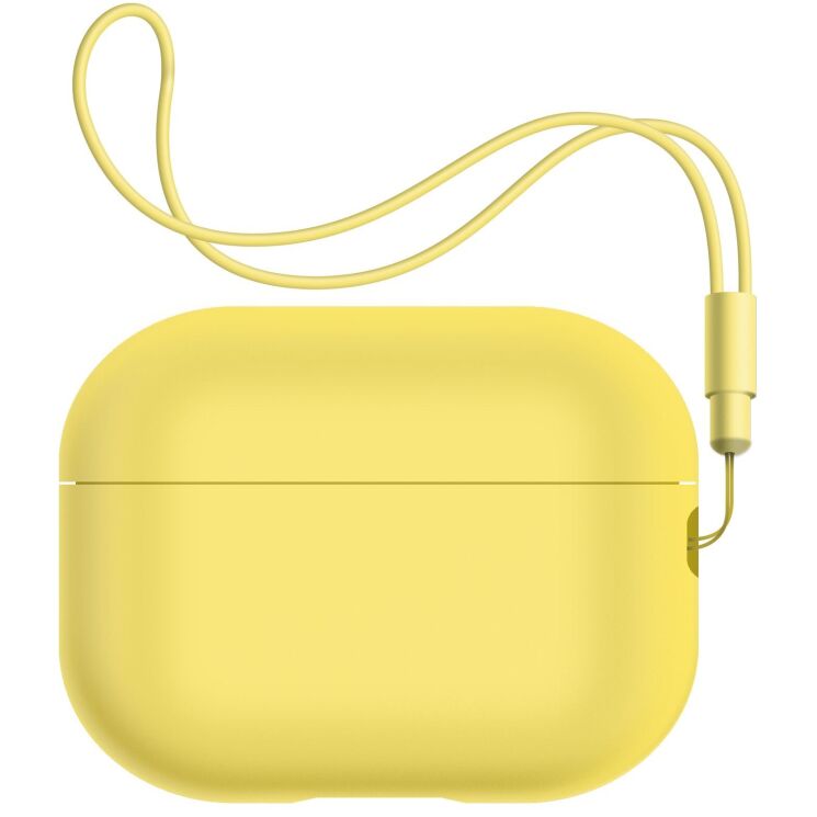 Захисний чохол ArmorStandart Silicone Case для Apple AirPods Pro 2 - Yellow: фото 1 з 2