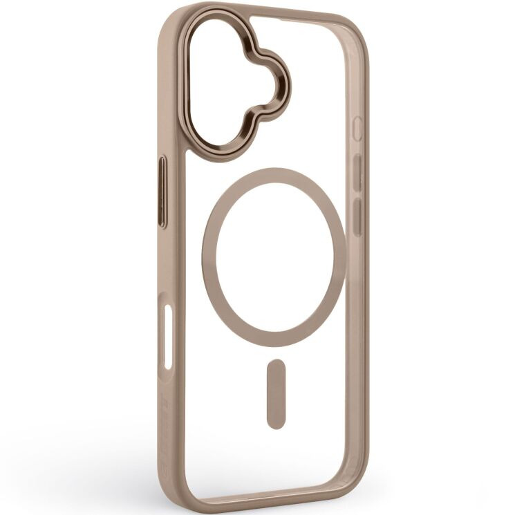 Захисний чохол ArmorStandart Unit MagSafe для iPhone 16 - Titanium Gold: фото 2 з 3