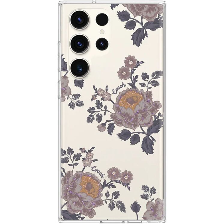 Захисний чохол Coach Protective Case для Samsung Galaxy S23 Ultra (S918) - Moody Floral: фото 2 з 6