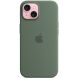 Защитный чехол Copiex Silicone Case with MagSafe для Apple iPhone 15 - Cypress (339964G). Фото 2 из 5