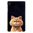 Защитный чехол Deexe Animal Series для Samsung Galaxy Tab A7 Lite (T220/T225) - Garfield Cat (252150D)