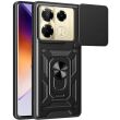Защитный чехол Deexe Armor Shield для Infinix Note 40 Pro - Black (352022B)