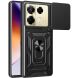 Защитный чехол Deexe Armor Shield для Infinix Note 40 Pro - Black (352022B). Фото 1 из 8