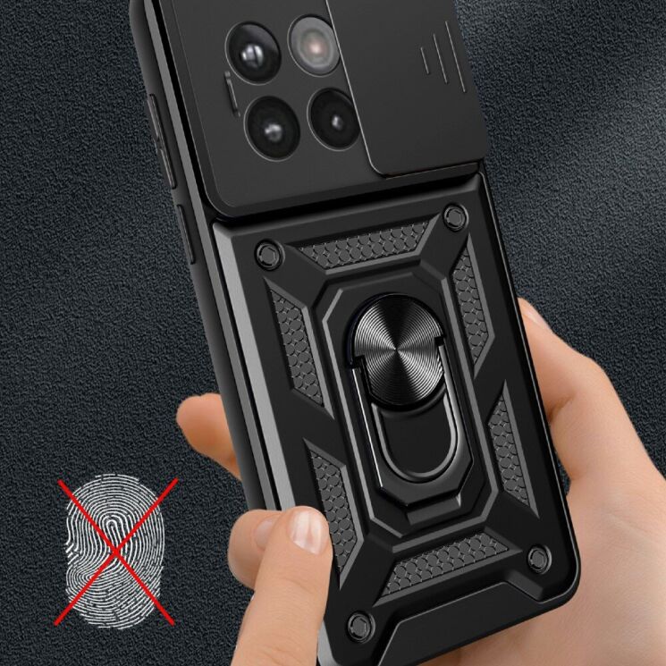 Защитный чехол Deexe Armor Shield для OnePlus 13R / Ace 5 / Ace 5 Pro - Blue: фото 6 из 9