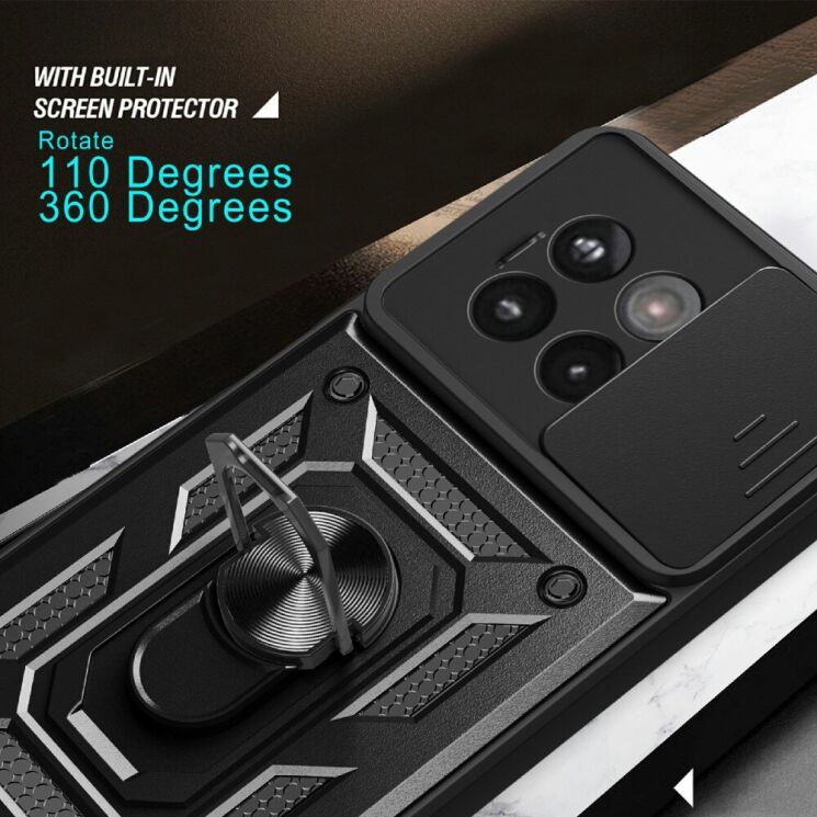 Защитный чехол Deexe Armor Shield для OnePlus 13R / Ace 5 / Ace 5 Pro - Blue: фото 7 из 9