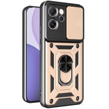 Захисний чохол Deexe Armor Shield для OPPO Reno 14 F/FS - Gold: фото 1 з 9