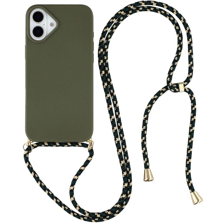 Захисний чохол Deexe Astra Case для Apple iPhone 17 - Army Green: фото 1 з 5
