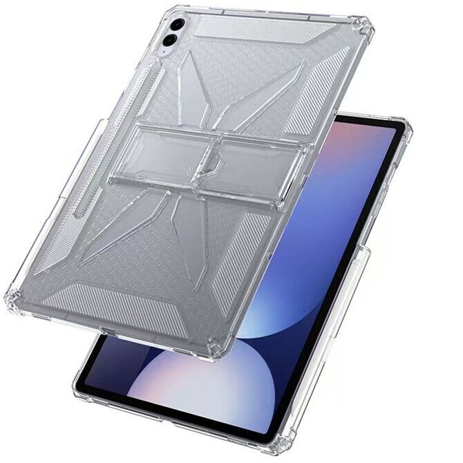Захисний чохол Deexe Astro Deck для Samsung Galaxy Tab S9 FE (X510/516) / Tab S10 FE (X520/526) - Transparent: фото 3 з 5