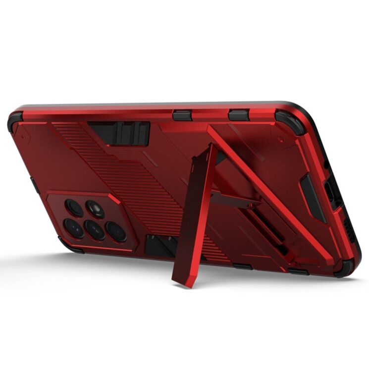 Защитный чехол Deexe Bibercas для Samsung Galaxy A33 (A336) - Red: фото 4 из 8