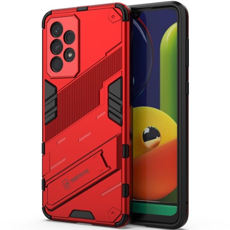 Защитный чехол Deexe Bibercas для Samsung Galaxy A33 (A336) - Red: фото 2 из 8