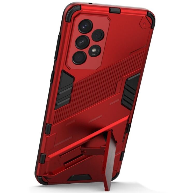 Защитный чехол Deexe Bibercas для Samsung Galaxy A33 (A336) - Red: фото 3 из 8