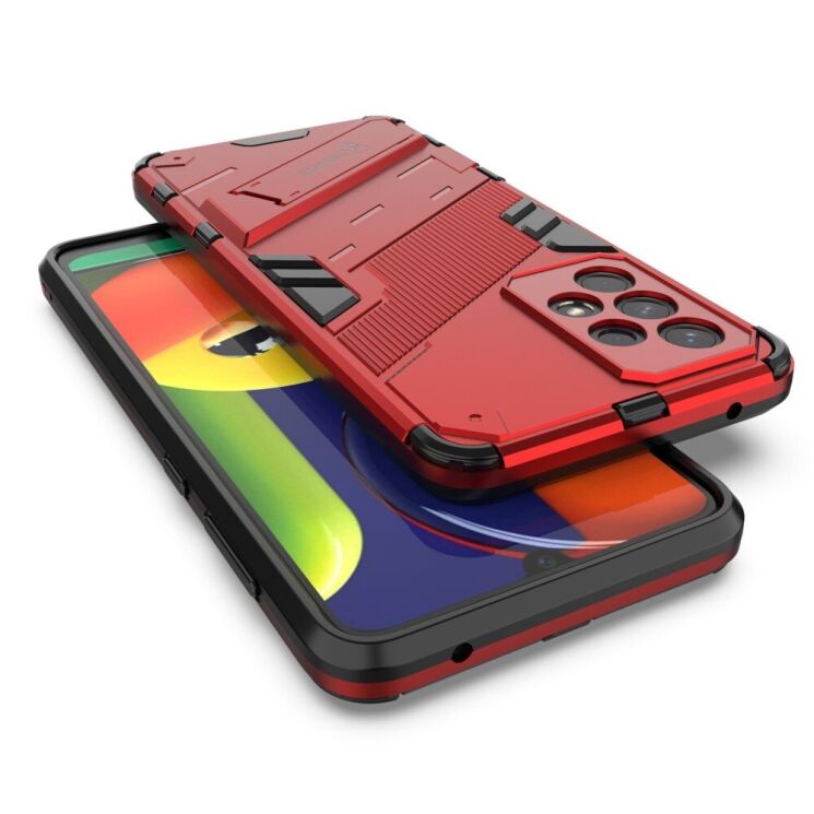 Защитный чехол Deexe Bibercas для Samsung Galaxy A33 (A336) - Red: фото 5 из 8
