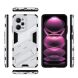 Захисний чохол Deexe Bibercas для Xiaomi Redmi Note 12 Pro 5G - Silver (318714S). Фото 5 з 8