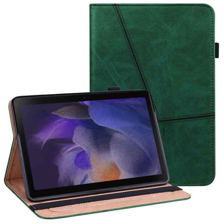 Захисний чохол Deexe Business Cover для Samsung Galaxy Tab A8 10.5 (X200/205) - Green: фото 1 з 11