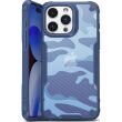 Защитный чехол Deexe Camo Case для Apple iPhone 15 Pro - Blue (329374L)
