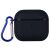 Защитный чехол Deexe Carbon Cover для Apple AirPods 4 - Blue: фото 1 из 9