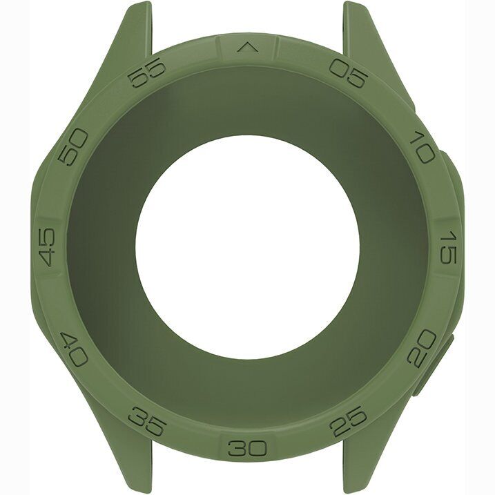 Защитный чехол Deexe Color Frame для Huawei Watch GT 6 (46 mm) / GT 5 (46 mm) / GT 4 (46 mm) - Green (423203G) Защитный чехол Deexe Color Frame для Huawei Watch GT 6 (46 mm) / GT 5 (46 mm) / GT 4 (46 mm) - Green: фото 2 из 3