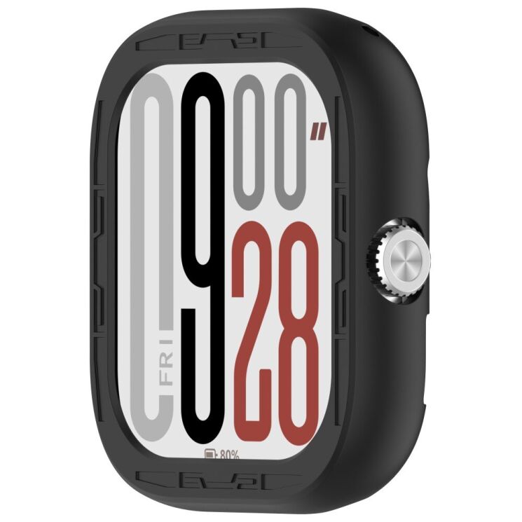 Защитный чехол Deexe Color Frame для Xiaomi Redmi Watch 5 - Black: фото 2 из 8