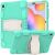 Защитный чехол Deexe Color Kickstand для Samsung Galaxy Tab S6 lite / S6 Lite (2022/2024) - Mint Green: фото 1 из 10
