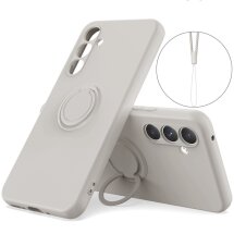 Защитный чехол Deexe Color Shell для Samsung Galaxy S24 FE (S721) - Grey: фото 1 из 7