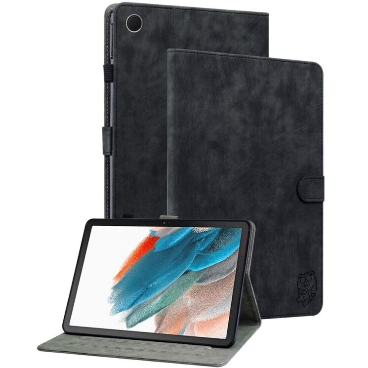 Защитный чехол Deexe Cute Tiger для Samsung Galaxy Tab A9 (X110/115) - Black: фото 1 из 10
