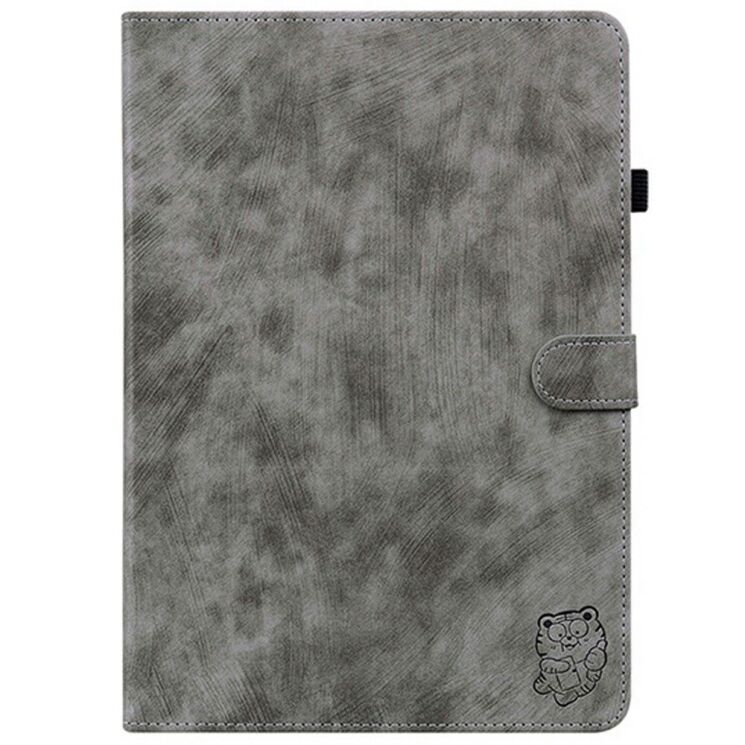 Захисний чохол Deexe Cute Tiger для TECNO Megapad 11 - Grey: фото 5 з 7