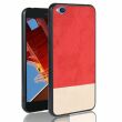 Защитный чехол Deexe Elegant Series для Xiaomi Redmi Go - Red (219821R)