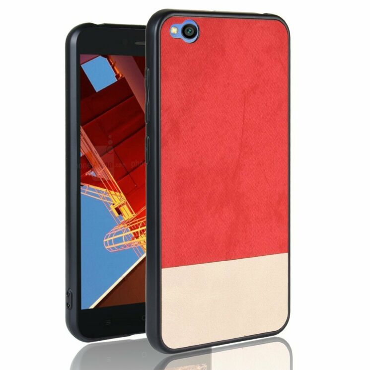 Защитный чехол Deexe Elegant Series для Xiaomi Redmi Go - Red: фото 1 из 9