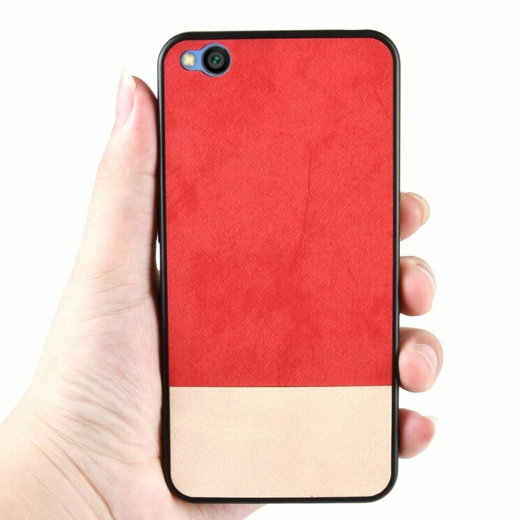 Защитный чехол Deexe Elegant Series для Xiaomi Redmi Go - Red: фото 4 из 9