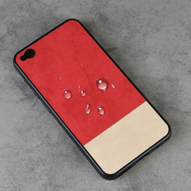 Защитный чехол Deexe Elegant Series для Xiaomi Redmi Go - Red: фото 6 из 9