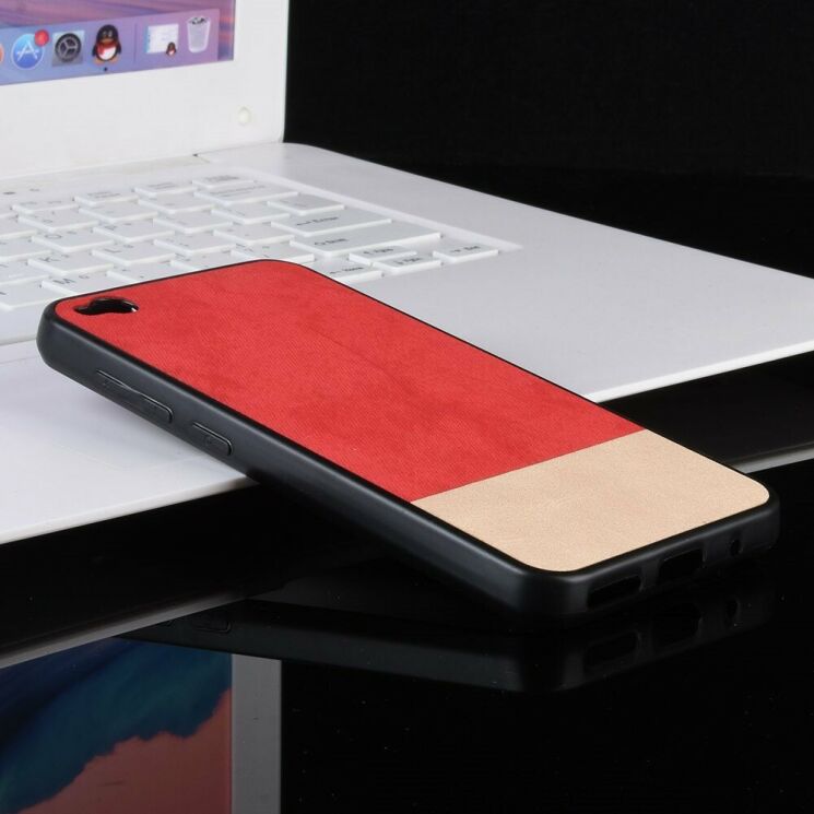 Защитный чехол Deexe Elegant Series для Xiaomi Redmi Go - Red: фото 5 из 9