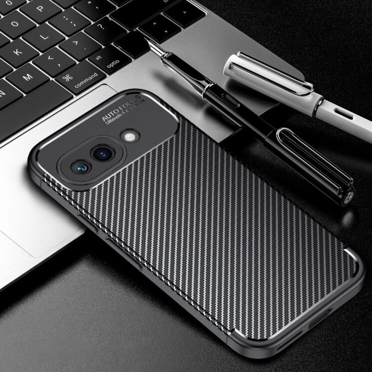 Защитный чехол Deexe Fusion для Google Pixel 9a - Black: фото 2 из 8