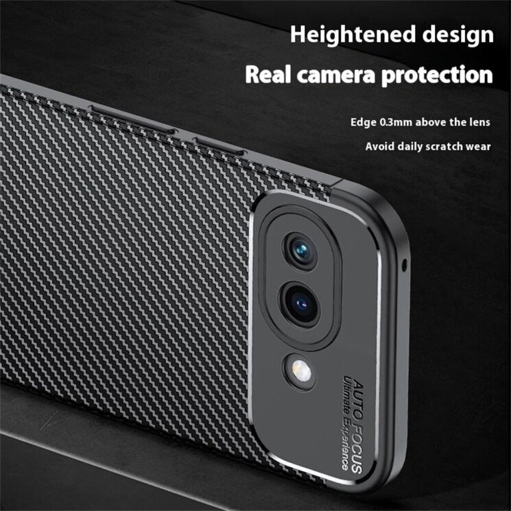 Защитный чехол Deexe Fusion для Google Pixel 9a - Black: фото 6 из 8