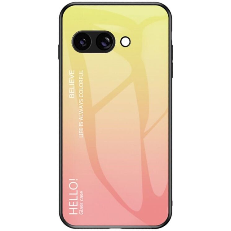 Защитный чехол Deexe Gradient Color для Google Pixel 9a - Yellow: фото 1 из 15