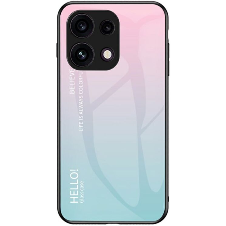 Защитный чехол Deexe Gradient Color для OPPO Reno 16 F - Pink / Blue: фото 1 из 7