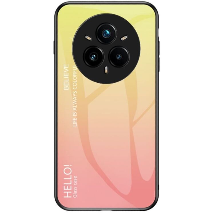 Защитный чехол Deexe Gradient Color для Realme 14 Pro Plus - Yellow: фото 1 из 8