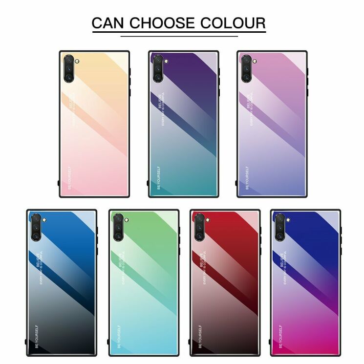 Защитный чехол Deexe Gradient Color для Samsung Galaxy Note 10+ (N975) - Red / Black: фото 10 из 10