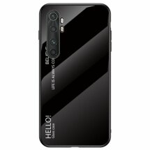 Захисний чохол Deexe Gradient Color для Xiaomi Mi Note 10 Lite - Black: фото 1 з 9