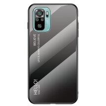 Захисний чохол Deexe Gradient Color для Xiaomi Redmi Note 10 / Note 10s / Poco M5s - Black / Grey: фото 1 з 8